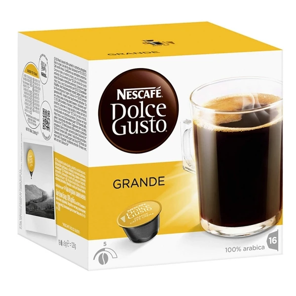 Capsulas Cafe Dolce Gusto Seleccion Classico 6x16 Espresso, Grande