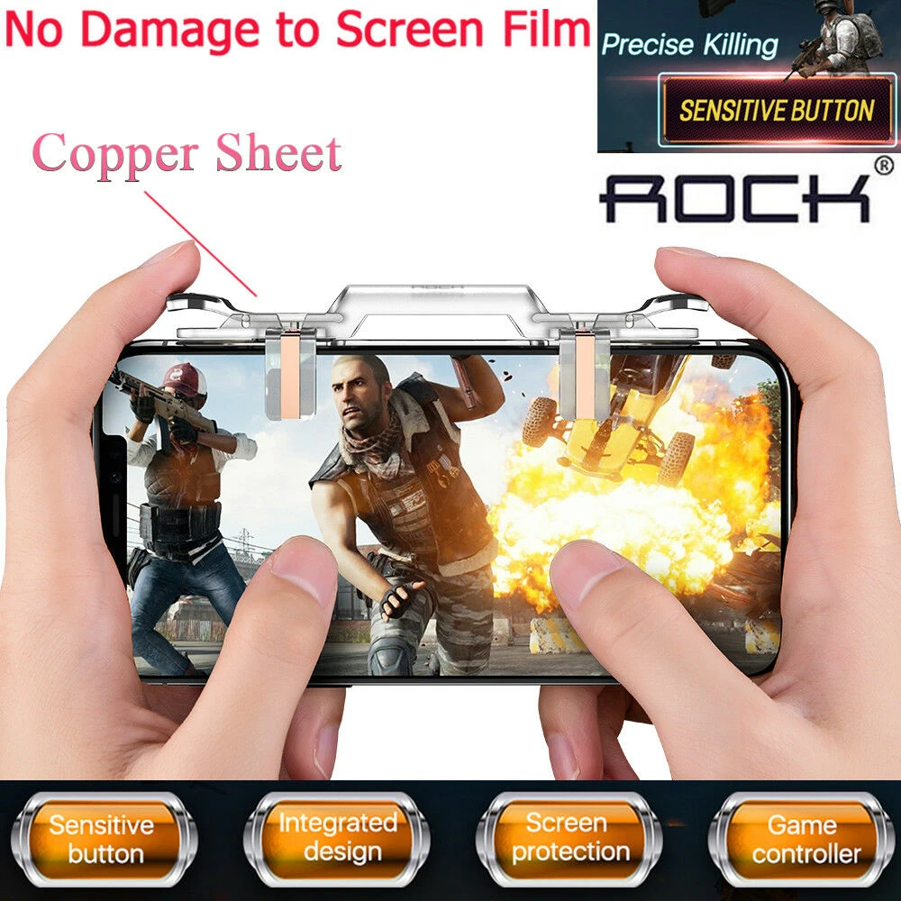 

PUBG Mobile Cell Phone Game Controller Fire Button Key Gamepad Shooter Trigger