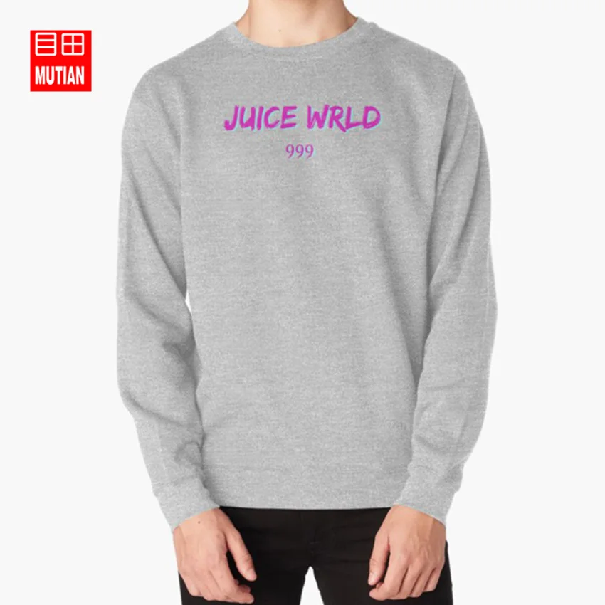 grey-sweatshirt Juice WRLD-999 толстовки с надписью juice wrld 999 soundcloud lil uzi - Цвет: grey-sweatshirt