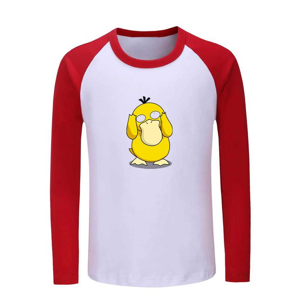 Детские футболки с рисунком из мультфильма «Покемон», «Psyduck», «Beedrill», «Venomoth», детские футболки с графическим принтом, топы для мальчиков и девочек, рождественский подарок - Цвет: JeKCR978C