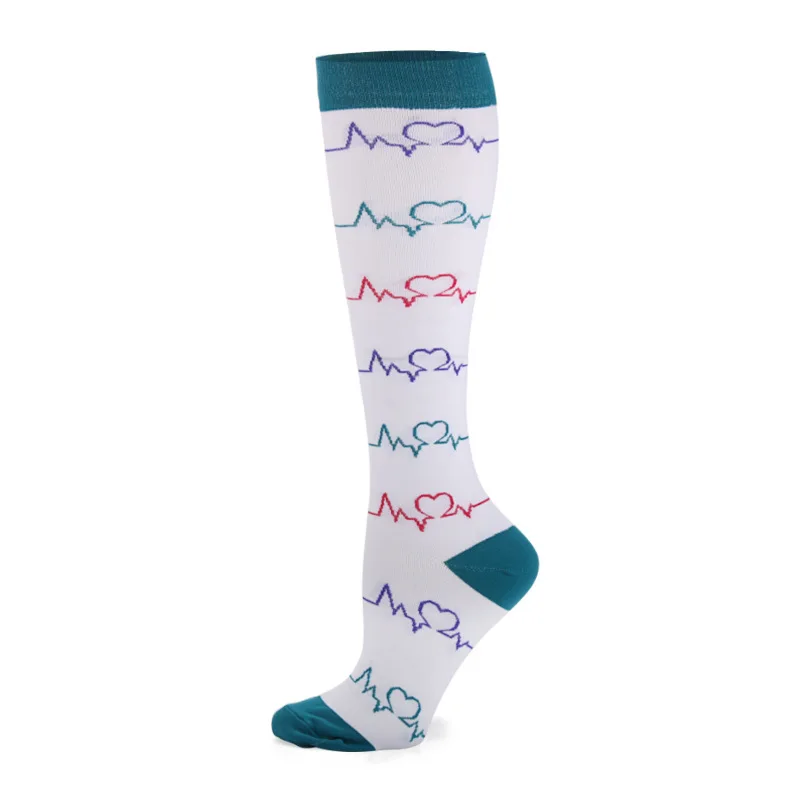 Unisex Compression Socks For Pregnancy Marathon Varicose Veins Women Men Medical Varicose Veins Leg Relief Pain Knee Stockings - Цвет: 31 baixindiantu