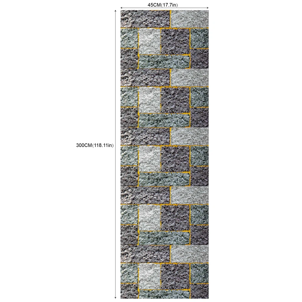 

2020 Hot Sell Rock Style Pattern Self-Adhesive Wallpapers with Waterproof Wearproof Design for Room Decoration and Renovation