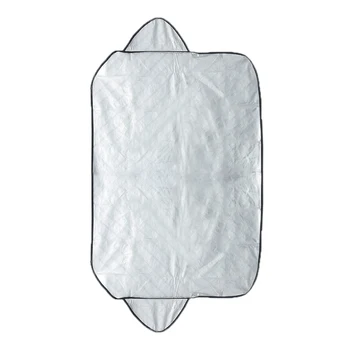 

Winter Anti-snow Frost-proof Half Cover Car Front Windshield Cover Anti-frost Aluminum film + PE waterproof layer
