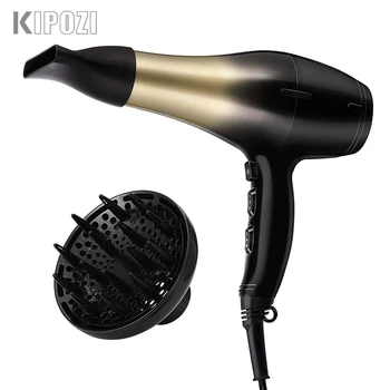 KIPOZI 1875W Professional Hair Dryer Negative Ionic Blow Dryer Fast Dry Salon Grade Powerful Hairdryer Hair Care Accessories 1