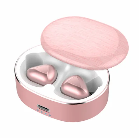T50 Pink Bluetooth 5,0 наушники T50 TWS мини стерео Спортивные Беспроводные наушники с шумоподавлением игры Touch Contorl наушники - Цвет: T50 Pink