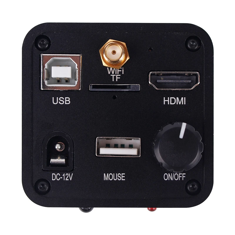  16MP USB HDMI WIFI outputs Industrial Digital Video Microscope Camera For Phone PCB IC Soldering Re