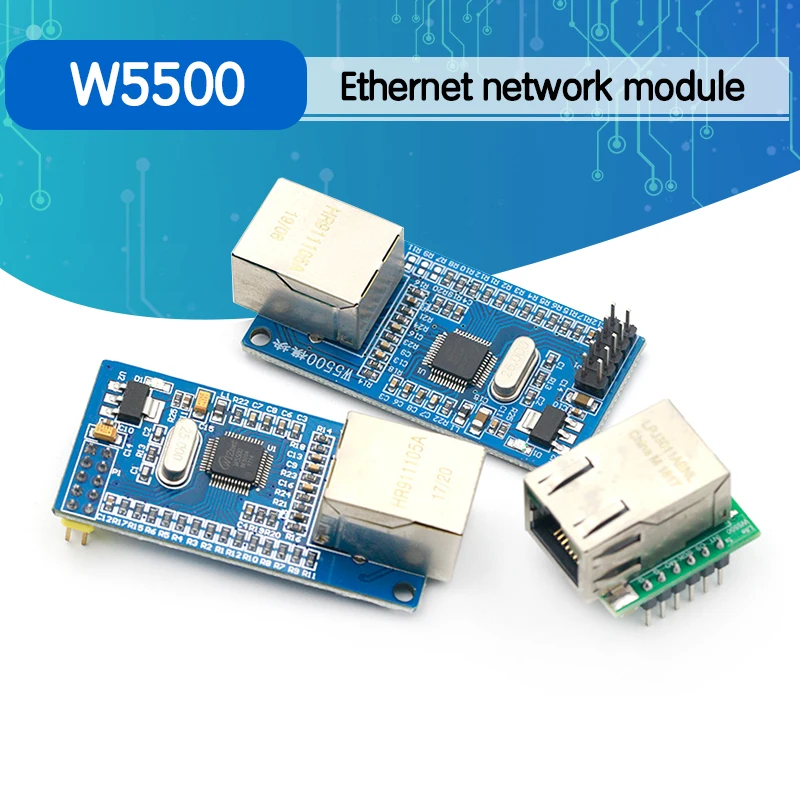W5500 Ethernet сетевой модуль аппаратное обеспечение TCP / IP 51 STM32 микроконтроллер