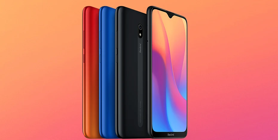 Global Version Xiaomi Redmi 8A 8 A 2GB RAM 32GB ROM Phone Snapdragon 439 Octa Core 6.22” HD+ Screen 5000mAh Big Battery MIUI 10