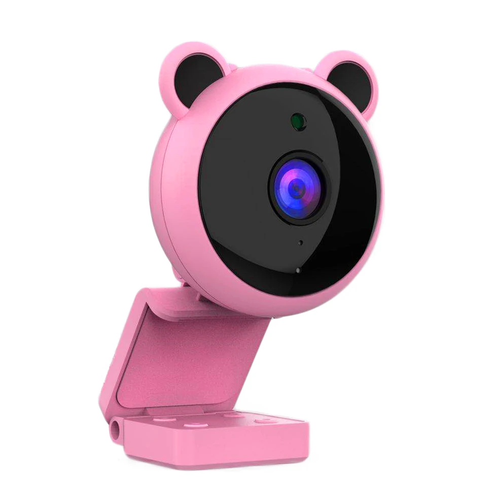 Full Hd Pink cam 1080p Hd Camera Usb cam Focus Night Vision