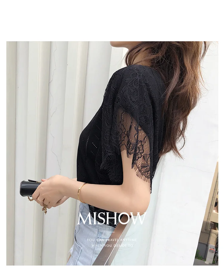 Mishow Женская блузка с кружевом MX18B5165