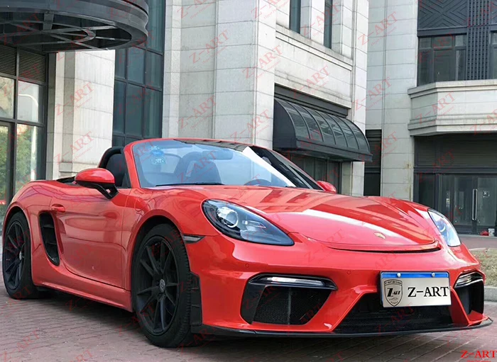 Z-ART, GT обвес для Porsche 718 Boxster Cayman-, тюнинг обвес для Porsche 718, модифицированный обвес, комплект для стайлинга автомобилей