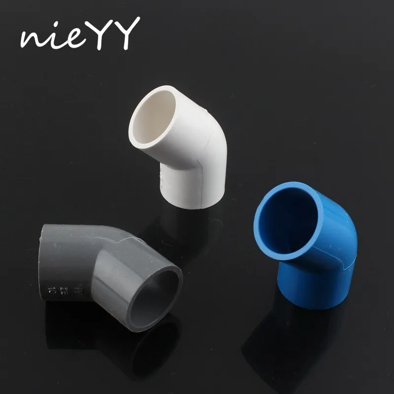 

2pcs 25mm PVC 45 Degree Elbow Connector Water Tank Water Pipe Joint Fish Tank Aquarium Supplies Garden Irrigation Tube Accessory