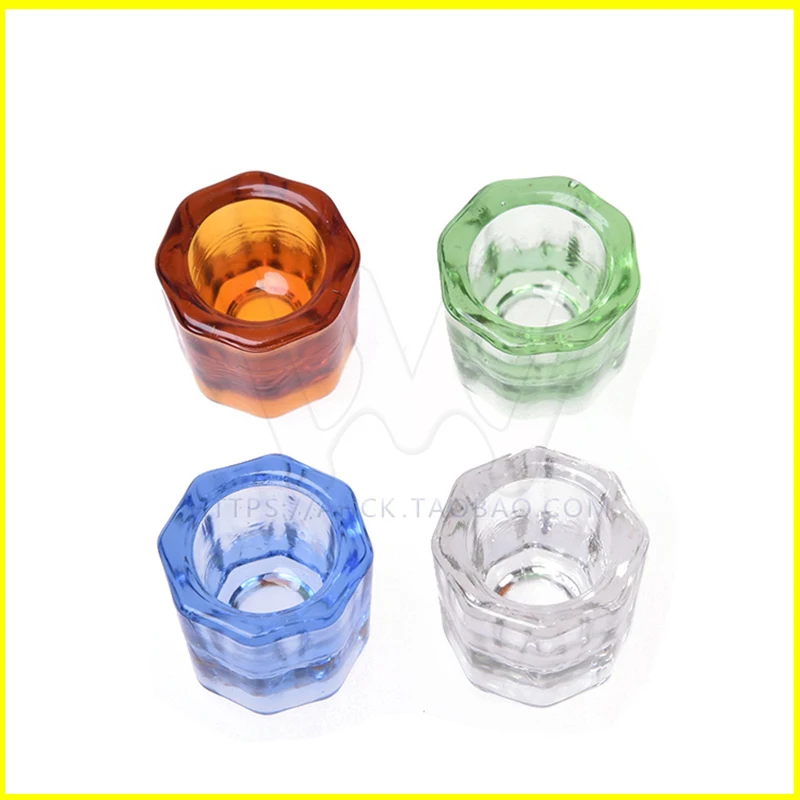 4Pcs Glass Dappen Dishes Tiny Mixing Bowls Glassware Dental Instruments Tool | Красота и здоровье