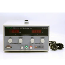 KPS 10010D высокой точности Мощность регулируемый светодиодный двойной Дисплей импульсный источник питания постоянного тока 220V 100V 10A KPS 10010D