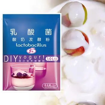 

Yogurt Yeast Starter Natural Probiotics Home Made Lactobacillus Fermentation Powder Maker Homemade Kitchen Supplies