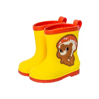 

Kids Rain Boots Children Rain Shoes PVC Mid-Calf Baby Rainboots Kids Rubber Shoes Boys Girls Waterproof Anti-Slippery Water Boot