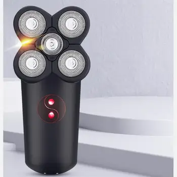 

1 Pc Razor Five Head Rechargeable Waterproof IPX7 Electric Shaver Shaving Machine Razor for Salon Home Barber