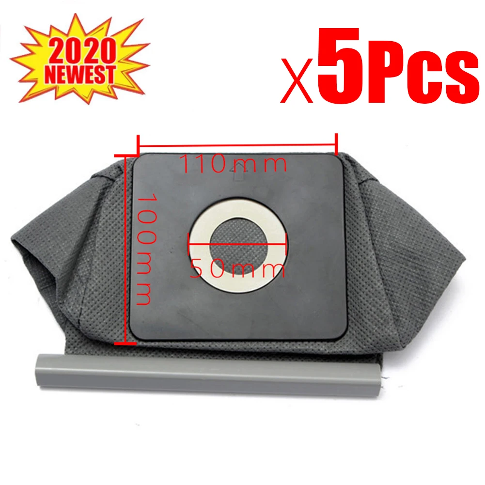 Washable Practical vacuum cleaner bag 11x10cm non woven bags hepa filter dust bags cleaner for Clean Accessories replacement kit accessories robot vacuum cleaner accessories hepa filter kit