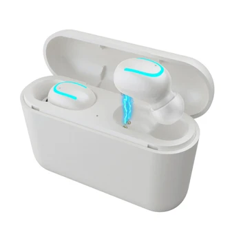 

Wireless Earbuds Q32 TWS Bluetooth Headset Binaural Wireless True Stereo HBQ Invisible Earphones (White)
