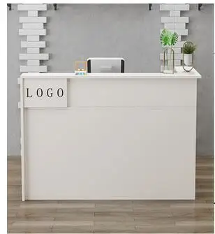 Modern cashier counter, small counter, clothing store, beauty salon, hairdressing salon, bar table, reception desk
