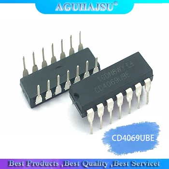 

10PCS CD4069UBE DIP14 CD4069U DIP CD4069 DIP-14 CD4069BE new and original IC