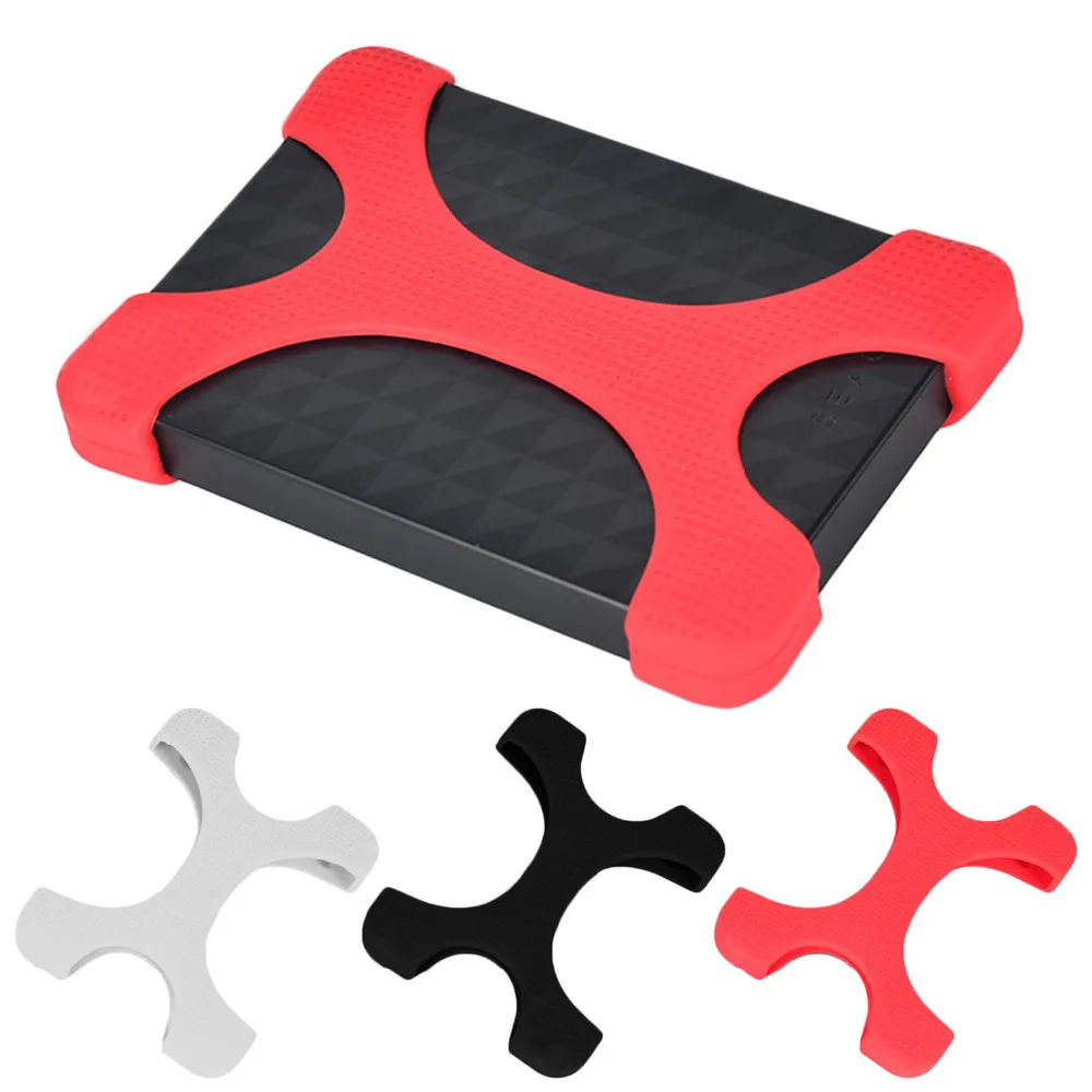 

Bevigac 2.5inch Silicone External Hard Drive Disk HDD Protective Sleeve Holder Carrying Case Cover Shield Protector Enclosure
