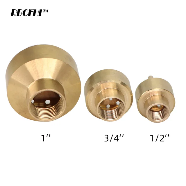 Rbcfhi 1/2 ' 3/4 1 Női Sárgaréz Szökőkút Fúvóka Virágvirág -Sprinkler Kerti Táj Vízpermet Tó Sprinkler Fej - Image 5