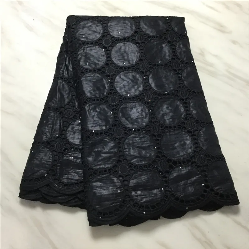 WD71281 New Arrival High quality African Embroiderey guipure Bazin Riche Multicolor Cutout Cotton Lace Fabric for dress 5y/lot | Дом и сад