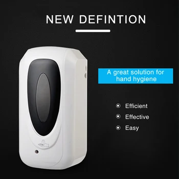 

1000ML Touchless Hand Disinfection Machine Automatic Soap Dispenser Wall-mounted Sensor Mist Spray Hand Sanitizer Disinfection