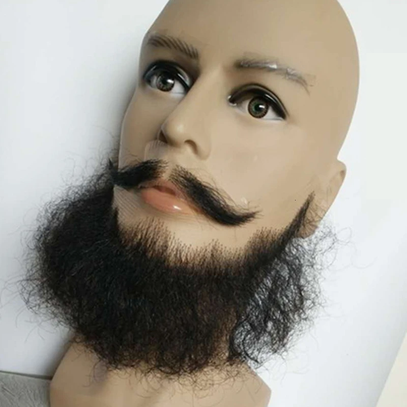 New Cosplay Beard Custom Made For Movie Game Christmas Beard AliExpress