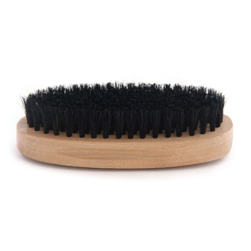 New Natural Hemu Beard Brush For Men Bamboo Face Massage That Works Wonders To Comb Beards and Mustach