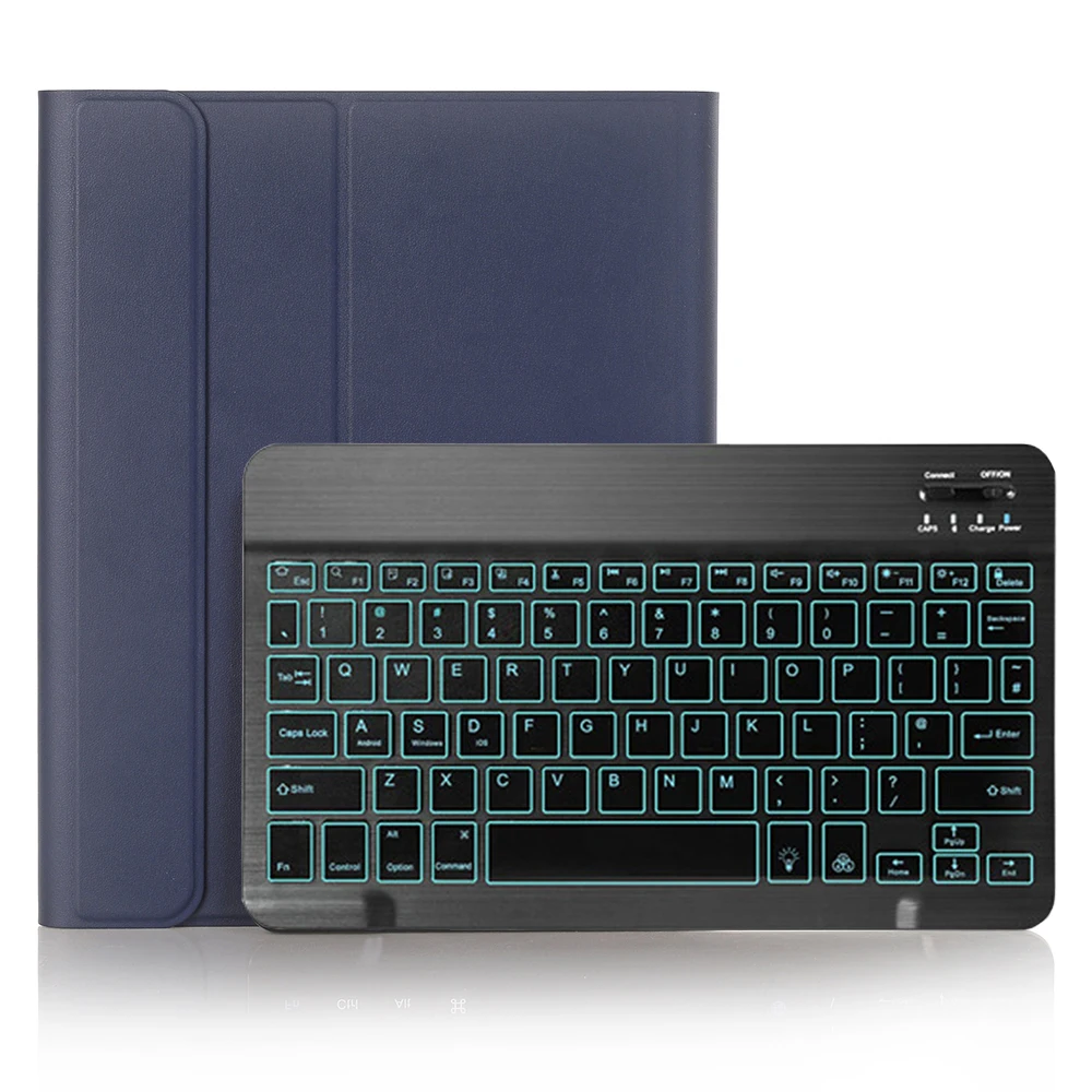 Blue with Black