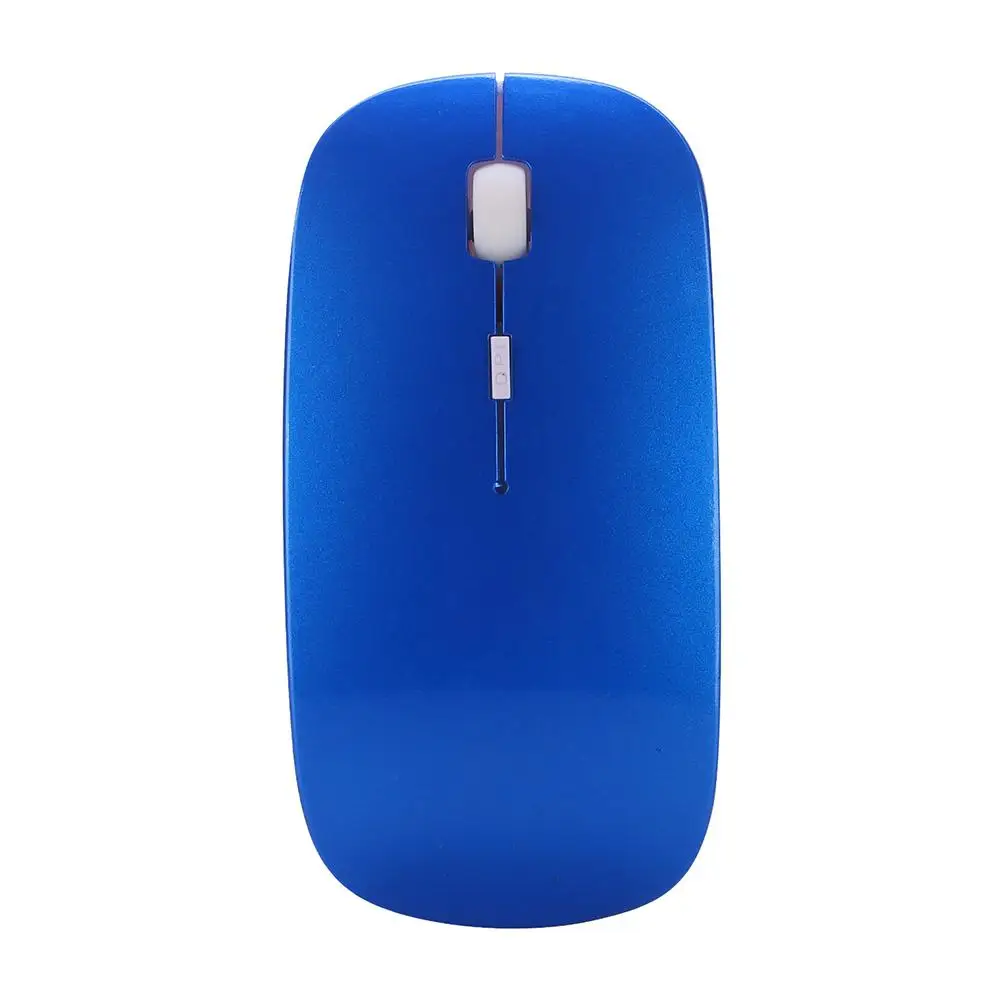 2,4G мини Портативная портативная компьютерная беспроводная четырехсторонняя роликовая игровая мышь Bluetooth офисная деловая мышь - Цвет: Red wireless