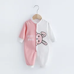 Barboteuse pour nouveau né, nouvelle collection printemps automne, combinaison chaude pour bébé garçon, salopette, vêtements pour filles 