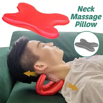 

Profession Neck and Shoulder Relaxation Pillow Neck Support Tension Reliever Shoulder Muscle Relaxer Traction Device Pain Relief