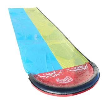 

Children's double waterslide summer water toy outdoor grass water spray bed double surfboard