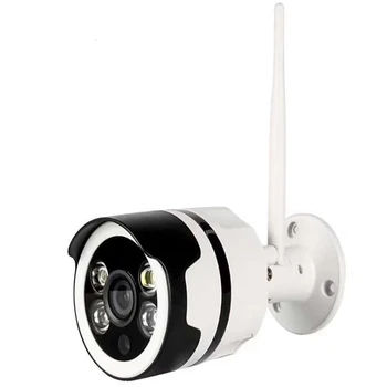 

DC12V 2A Wireless WiFi Monitoring Network Camera Waterproof Infrared Night Vision Camera HD Video 1080P (US Plug)