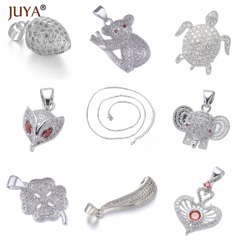 Juya Горячие Модные Подвески для изготовления ювелирных изделий милые