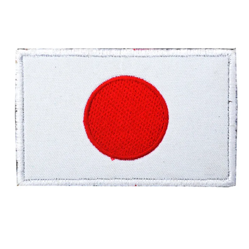 Country Flag Patch Embroidery armband Stripes Embroidered Russia Turkey Singapore Korea Pakistan Flag Tactical Military Patch #4 (3)