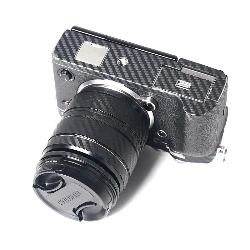 1-10 Набор для Fujifilm X-T3 Защитная пленка для камеры наклейки из углеродного волокна устойчивый к царапинам шероховатый клей отправка запасных наклеек
