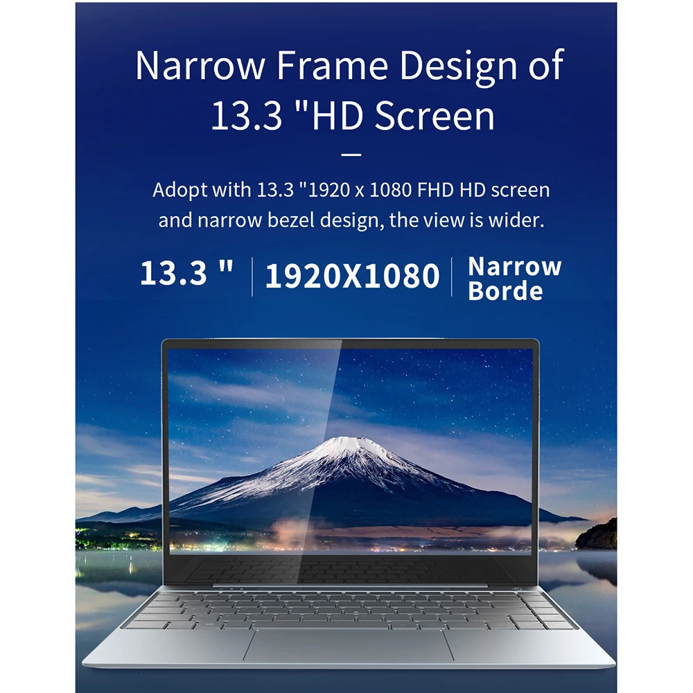  Jumper EZbook X3 PRO notebook thin Metal body IPS display Laptop Backlit keyboard Intel Gemini Lake