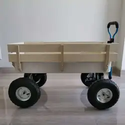 beach cart pattern  beach fishing cart with 4 wheels timber  garden beach carts