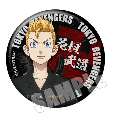 Anime Tokyo Revengers Cosplay Badges Manjiro Ken Takemichi Hinata Atsushi Chibi Costumes Accessories Kawaii Pins Broches Gifts 4