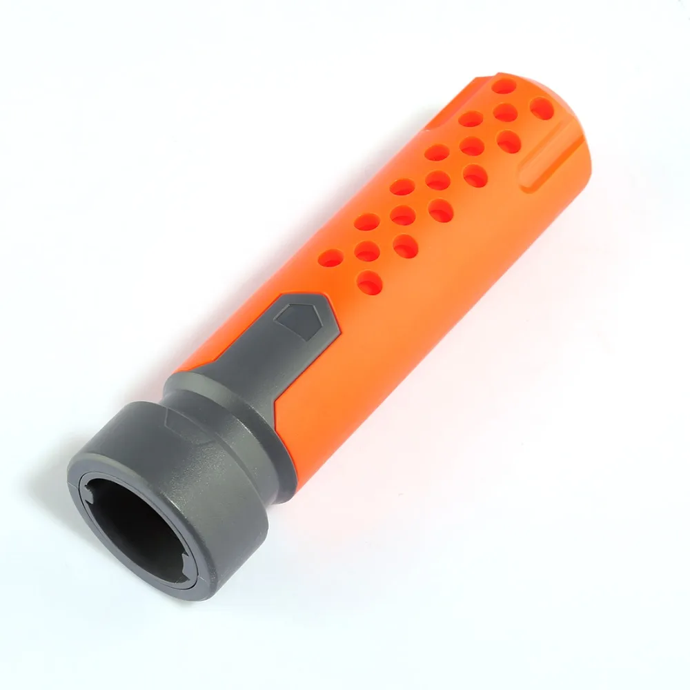 Модифицированная передняя трубка украшения для Nerf-оранжевый+ серый для Nerf пистолет модификция