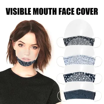 

Face Mask Fashion Mini Shield Washable Reusable Comfortable Mask Transparent Visual Masks Fashionable Face Covers Masks #M