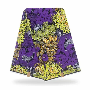 

High Quality African Women wax prints fabric veritable Ankara wax Nigerian Style 100% cotton African wax fabrics