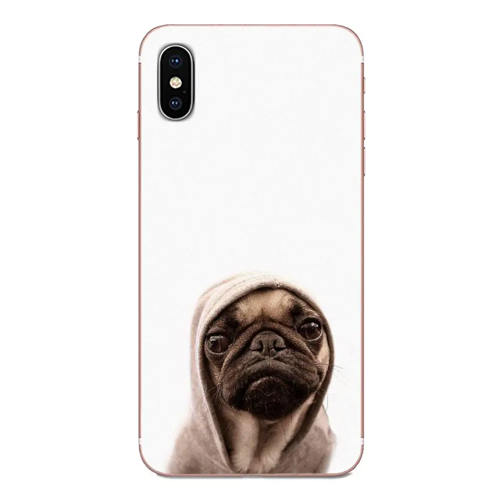 Изображением мопса, Цитата чехол тонкий для LG G2 G3 G4 G5 G6 G7 K4 K7 K8 K10 K12 K40 мини стилус ThinQ - Цвет: as picture