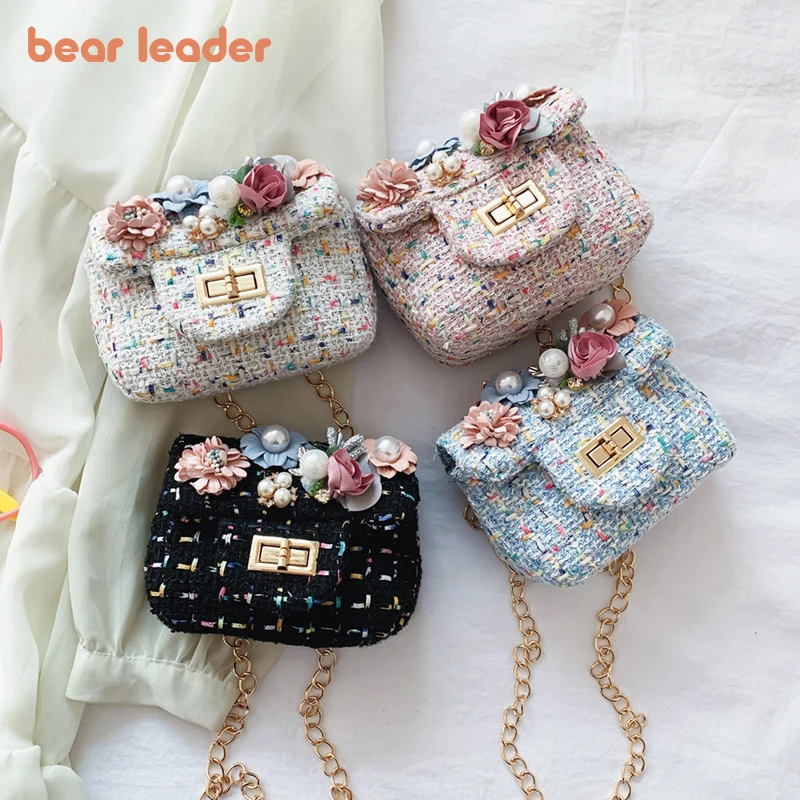 Kids-Accessories Shoulder-Bag Cross-Body-Bag Designer Mini Children Spring Girls Bear