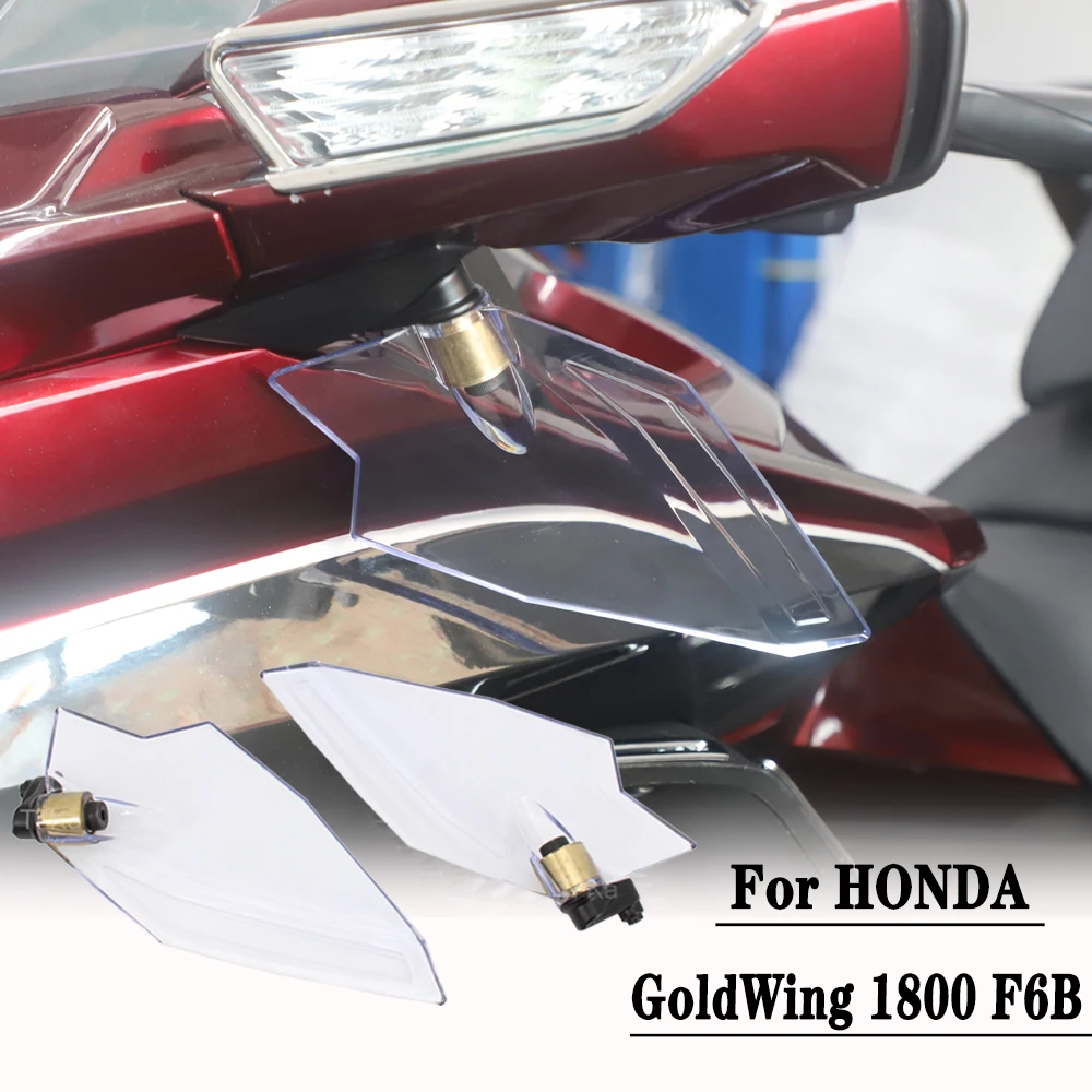 

Motorcycle Accessories Adjustable Upper Air Deflectors For HONDA GoldWing 1800 F6B GL1800 F 6B 2018 2019 2020 Upper Deflector