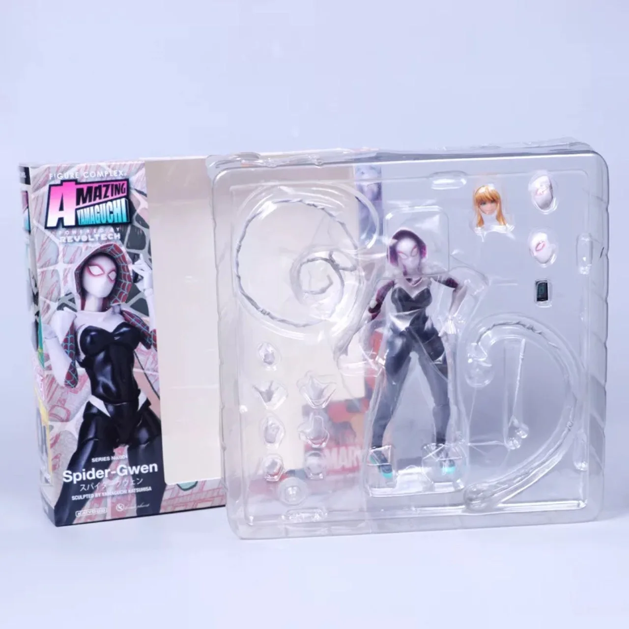 Marvel Parallel Universe супер злодей Мать Мэн ген мобильный shan kou Ши женщин Паук Series004 Gwen Garage Kit